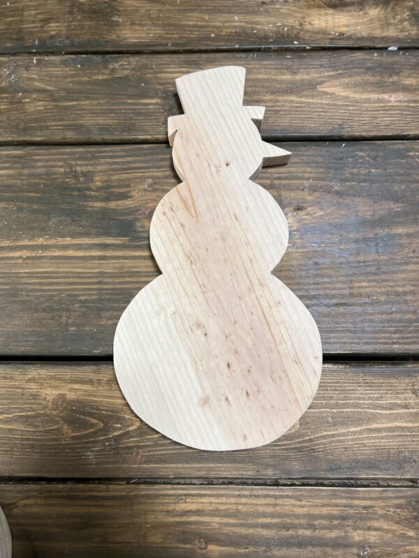 Snowman Cut Out