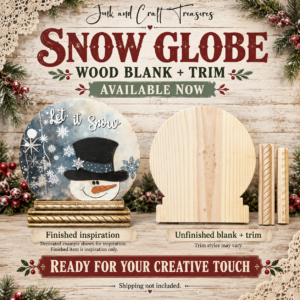 Snow Globe With Trim