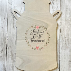 2 Wooden Jug Cutouts – Laser Cut DIY Craft Blank