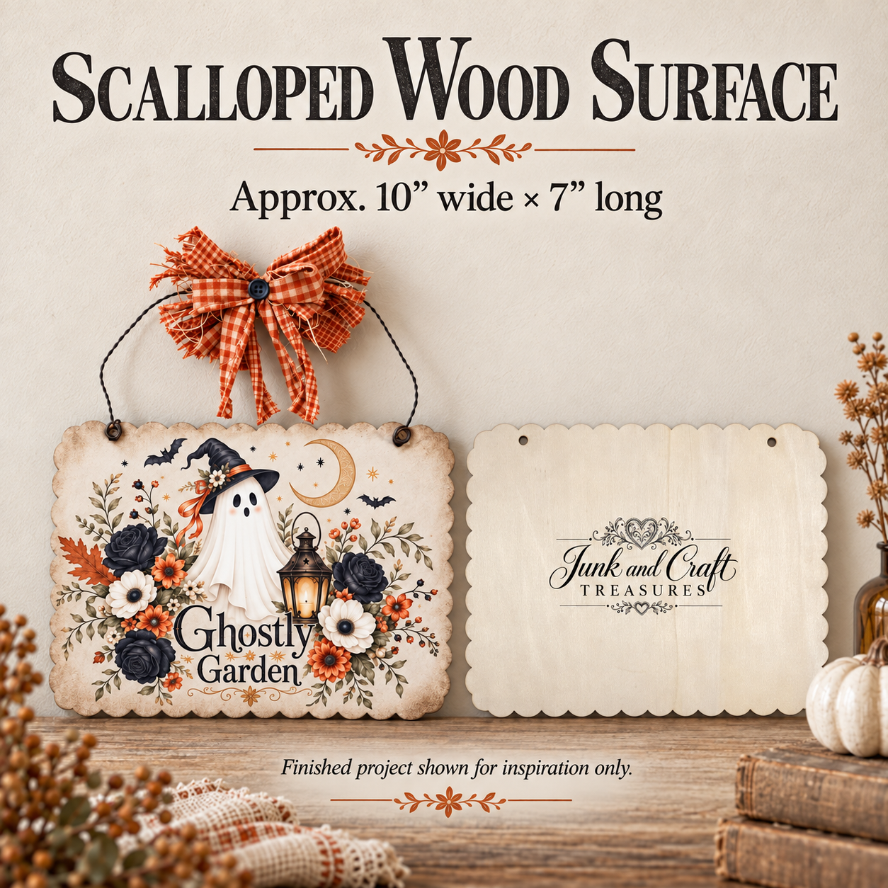 Scalloped Wood Surface