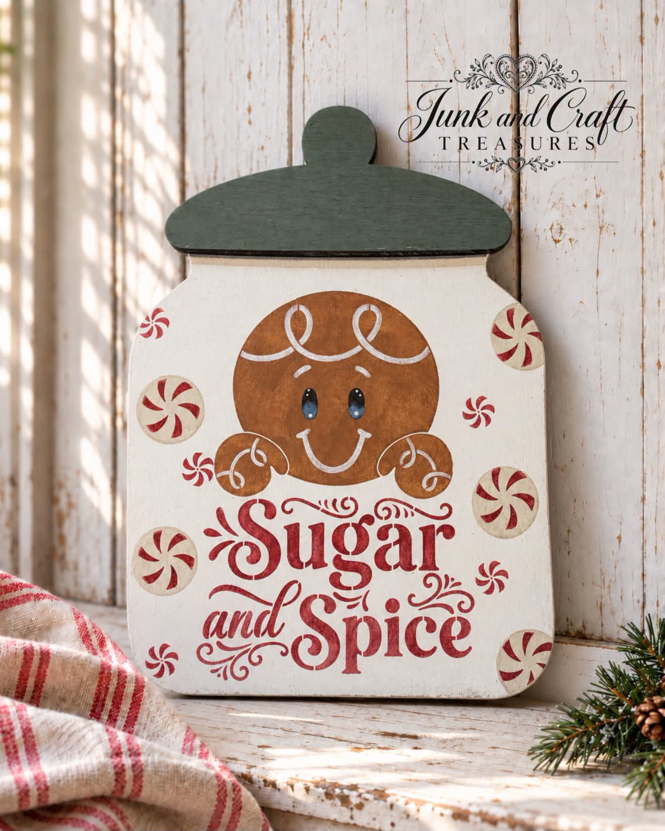 Cookie Jar Wood Blank Set – Hand Cut Pine/Laser Lid - Image 5